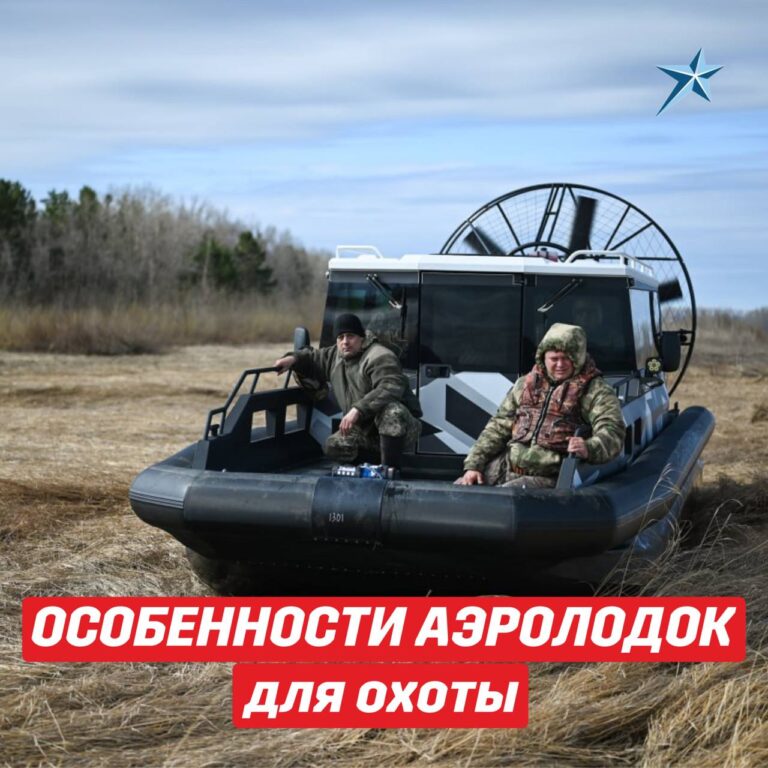 Иллюстрация Особенности аэролодок для охоты